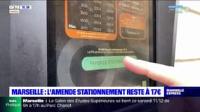 Marseille : l'amende de stationnement n'augmentera pas