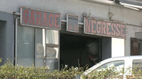 Un garage dans le quartier de "La Négresse" à Biarritz. La justice a ordonné à la ville de débaptiser ce quartier, le 6 février 2025. 