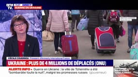Cécile Coudriou, présidente d'Amnesty International France: "Ce nombre de réfugiés était prévisible et ça n'est pas terminé dans la mesure où ce sont les populations civiles qui sont ciblées"