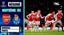 Résumé : Arsenal (Q) 1-0 (4tab2) Porto - Ligue des champions (8e de finale retour)