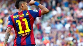 Neymar, l'attaquant du Barça et du Brésil