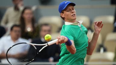 Jannik Sinner à Roland-Garros le 26 mai 2025