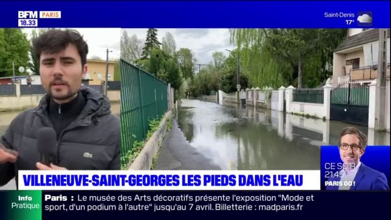 Val-de-Marne: des habitants évacués à Villeneuve-Saint-Georges en raison de la crue