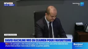 David Rachline mis en examen pour favoritisme