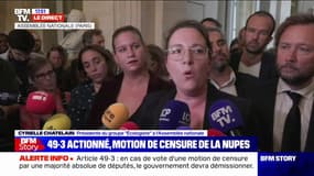 Cyrielle Chatelain (groupe Écologiste): "L'utilisation du 49.3 est un aveu de faiblesse"