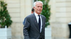 Le président du Medef Patrick Martin, à l'Hôtel de Matignon, le 24 septembre 2024.