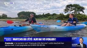 C'est vos vacances : Matchs de l'été, kayak vs voilier ! - 30/07