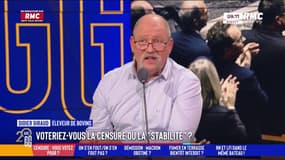 Censure ou stabilité: que voterait Didier Giraud, éleveur de bovins?