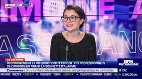 Marie Coeurderoy: Les professionnels de l'immobilier tirent la sonnette d'alarme face au reconfinement et à l'interdiction d'exercer - 10/11