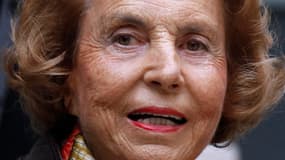 Liliane Bettencourt, héritière de L'Oréal, le 12 octobre 2011.