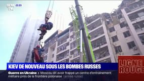 Bombardements à Kiev: les secours s'activent pour venir en aide aux survivants