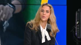 Sarah Saldmann dans "Les Grandes Gueules", sur RMC, le 6 novembre 2024