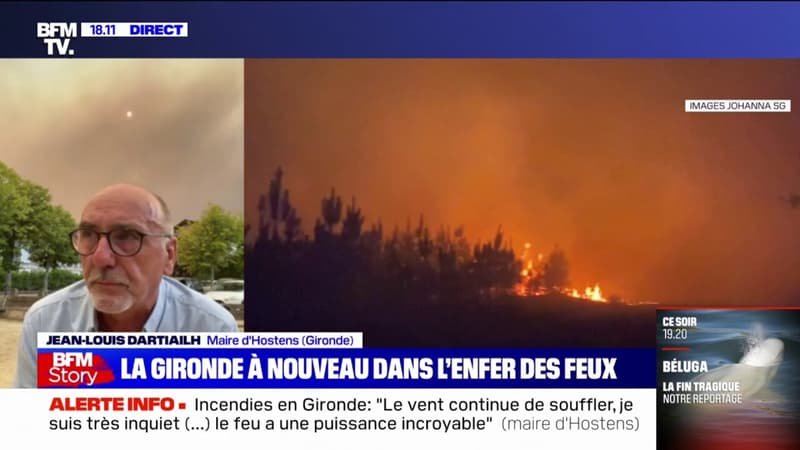 Gironde: Le feu est 