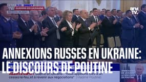  Annexions russes en Ukraine: le discours de Vladimir Poutine en intégralité