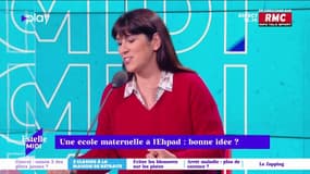 Une école maternelle à l'Ehpad : bonne idée ? "Le mélange des générations est génial pour les enfants, je pensais qu’il y en avait partout" Emmanuelle Dancourt 