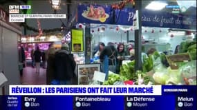 Réveillon de Noël: les Parisiens ont fait leur marché