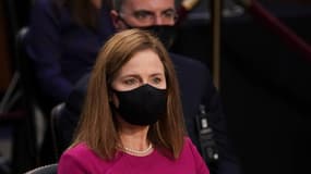 La juge Amy Coney Barrett devant le Sénat, le 12 octobre 2020