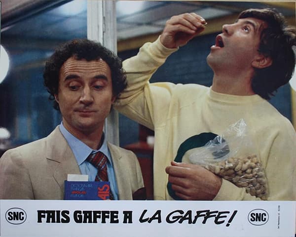 Daniel Prévost et Roger Miremont dans "Fais gaffe à la gaffe!"