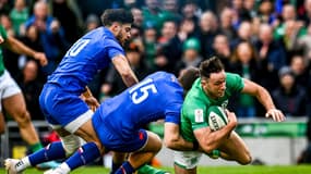 Les débats ont été rudes lors d'Irlande-France, le 11 février 2023.