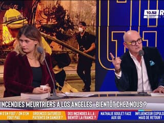 Incendies à Los Angeles : "Il faut anticiper tout ça", rappelle Bruno Pomart