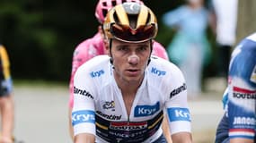 Remco Evenepoel sur le Tour de France, le 19 juillet 2025