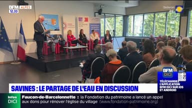 Savines-le-Lac: le partage de l'eau en discussion
