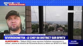 Guerre en Ukraine: selon le chef du district de Severodonetsk, "200 à 800 civils" sont réfugiés dans une usine de la ville 