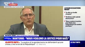 Mort de Nahel: "L'engagement que j'ai dit à la maman et à la grand-mère de Nahel, que nous ne lâcherons pas" déclare le maire