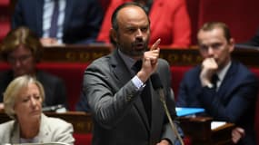 Edouard Philippe répondait à Eric Ciotti ce mardi le 2 octobre 2018.