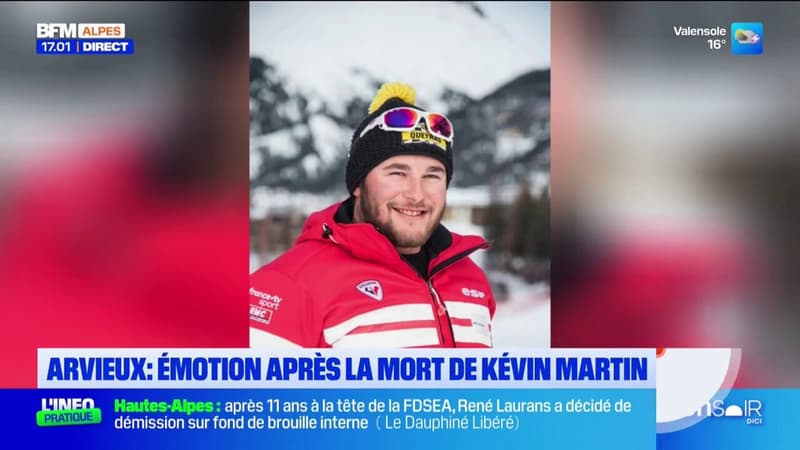 Arvieux: l'émotion après la mort de Kévin Martin dans le Queyras