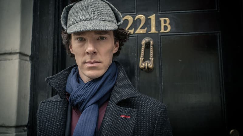 Benedict Cumberbatch dans la série "Sherlock"