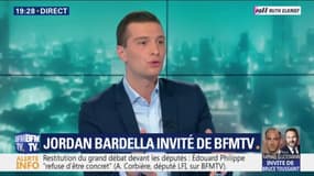 Jordan Bardella sur Matteo Salvini: "Je n'appelle pas ça l'Europe des populistes, j'appelle ça l'Europe du bon sens"