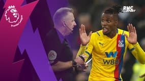 Tottenham-Crystal Palace : l'expulsion de Wilfried Zaha après un geste d'humeur