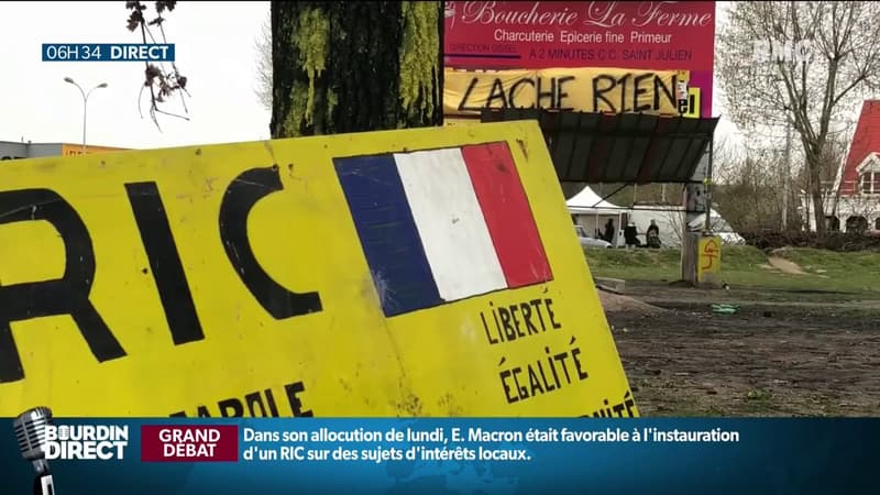Sur le rond-point des vaches