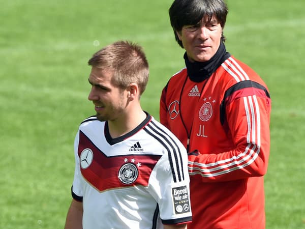 Lahm et Löw