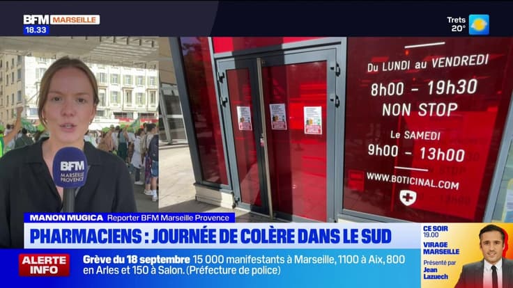 Pharmaciens : journée de colère dans le sud