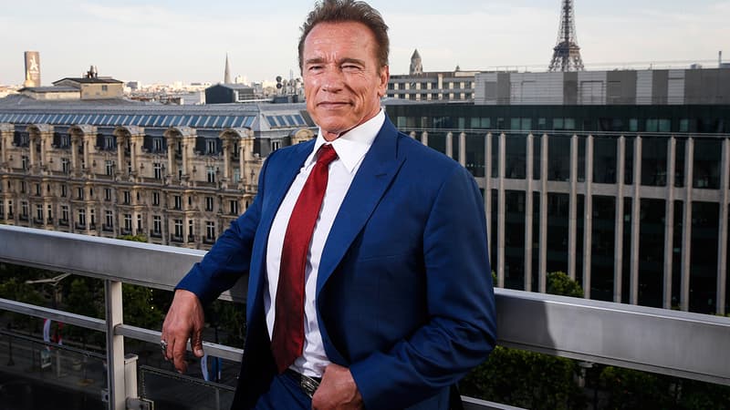 Arnold Schwarzenegger à Paris en juin 2017