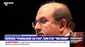 Salman Rushdie poignardé: pour Raphaël Enthoven, "c'est Charlie qui recommence"