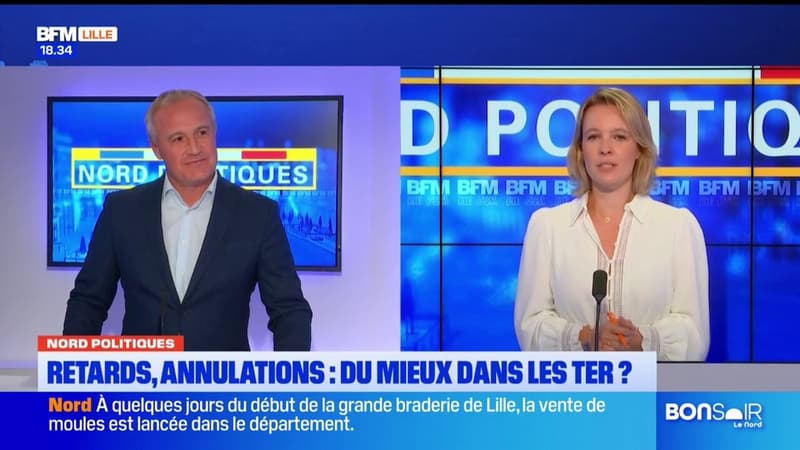 Christophe Coulon, vice-président de la région Hauts-de-France est confiant dans l'amélioration du trafic ferroviaire