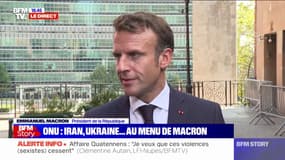 Référendums d'annexion à la Russie: pour Emmanuel Macron, "il s'agit d'une provocation supplémentaire"