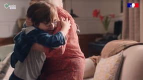 Une image extraite du clip gouvernemental sur la vaccination. 