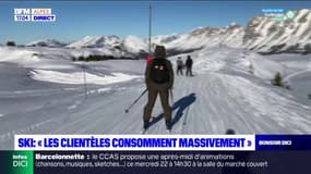 Hautes-Alpes: "les clientèles consomment massivement" dans les stations de ski