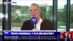 Collège criblé de plombs à Marseille: Étienne Blanc (sénateur LR du Rhône) pointe "un quartier gangrené par le narcotrafic"