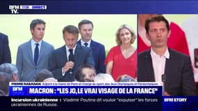Pierre Rabadan (adjoint à la mairie de Paris en charge du sport): "On a su dépasser les clivages pour un intérêt général qui était celui de livrer des Jeux olympiques et paralympiques exceptionnels"