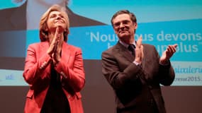 Valérie Pécresse, présidente de la région Ile-de-France et Patrick Devedjian, président du conseil départemental des Hauts-de-Seine. 