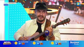 Franck Brihmat était l'invité du Café Branché de Bonjour Marseille pour son deuxième single