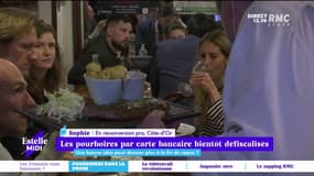 Les pourboires par carte bancaire bientôt défiscalisés - 27/09