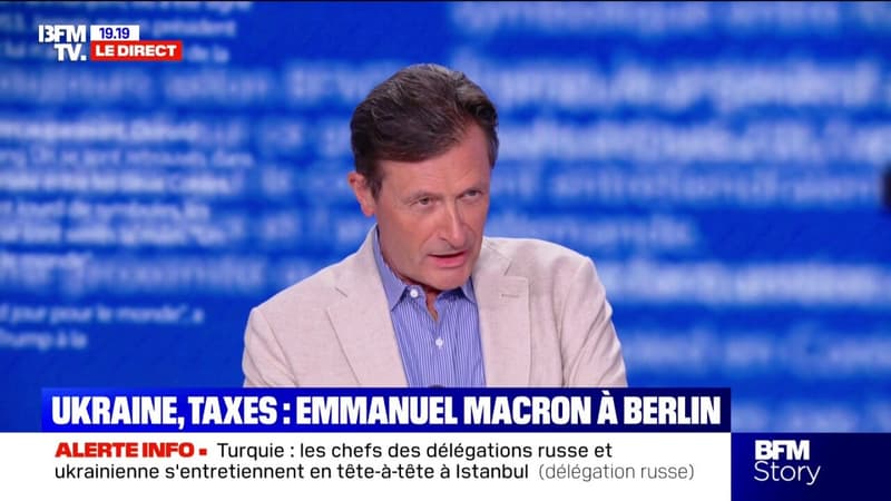 Emmanuel Macron à Berlin: le sujet 