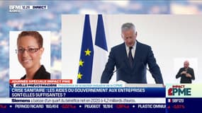 Joëlle Prévot-Madère (CPME) sur le crédit d'impôt pour les bailleurs: il faudrait "monter jusqu'à 60% pour ceux qui ont encore des crédits à rembourser"