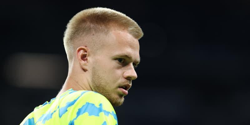 Arthur Vermeeren avant le match entre le Real Madrid et l'OM, le 16/09/2025